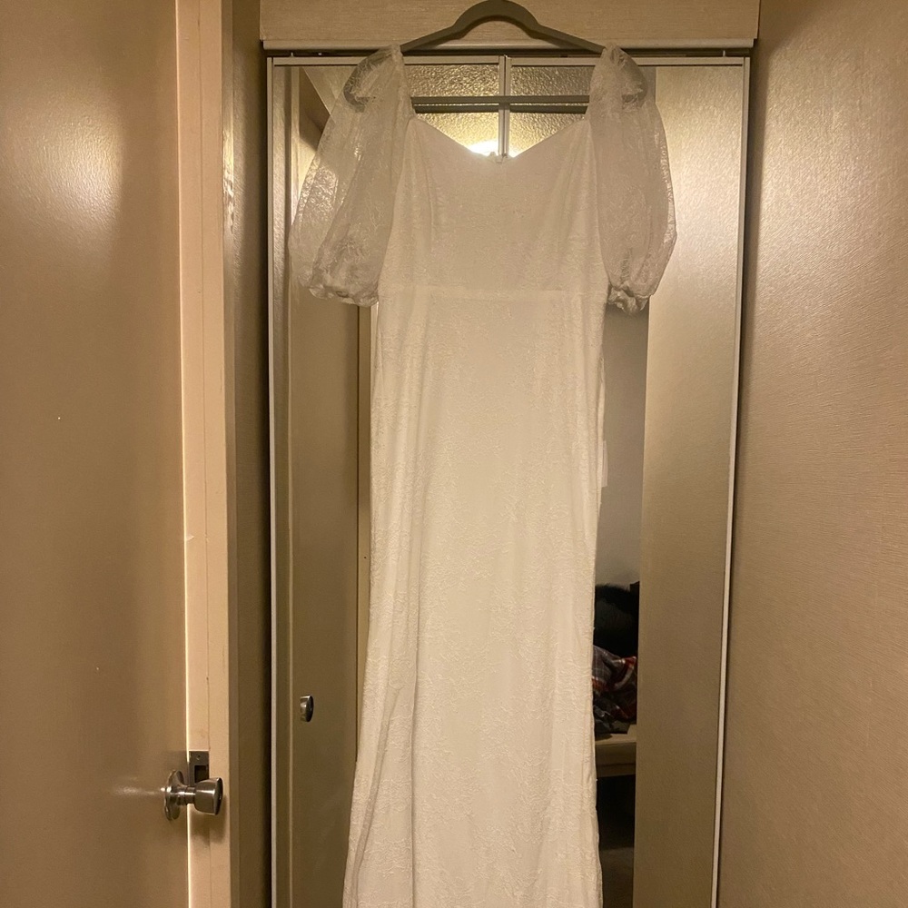 Lulus wedding dress